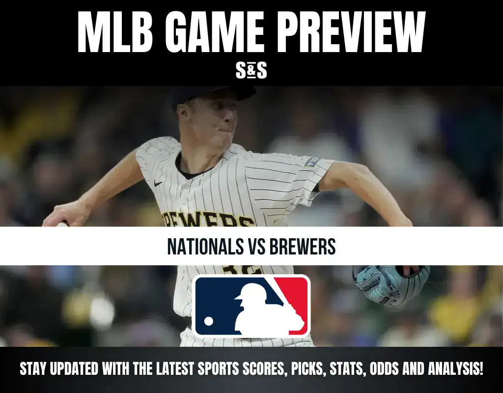 MLB Game Preview: Nationals vs. Brewers. Stay updated with the latest sports scores, picks, stats, odds, and analysis!