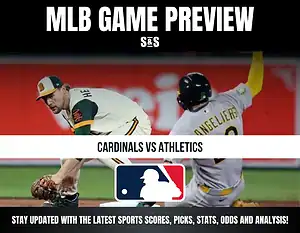 MLB Game Preview: Cardinals vs Athletics. Stay updated with the latest sports scores, picks, stats, odds and analysis!