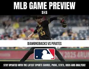 MLB Game Preview for Diamondbacks vs Pirates. Stay updated with the latest sports scores, picks, stats, odds and analysis.