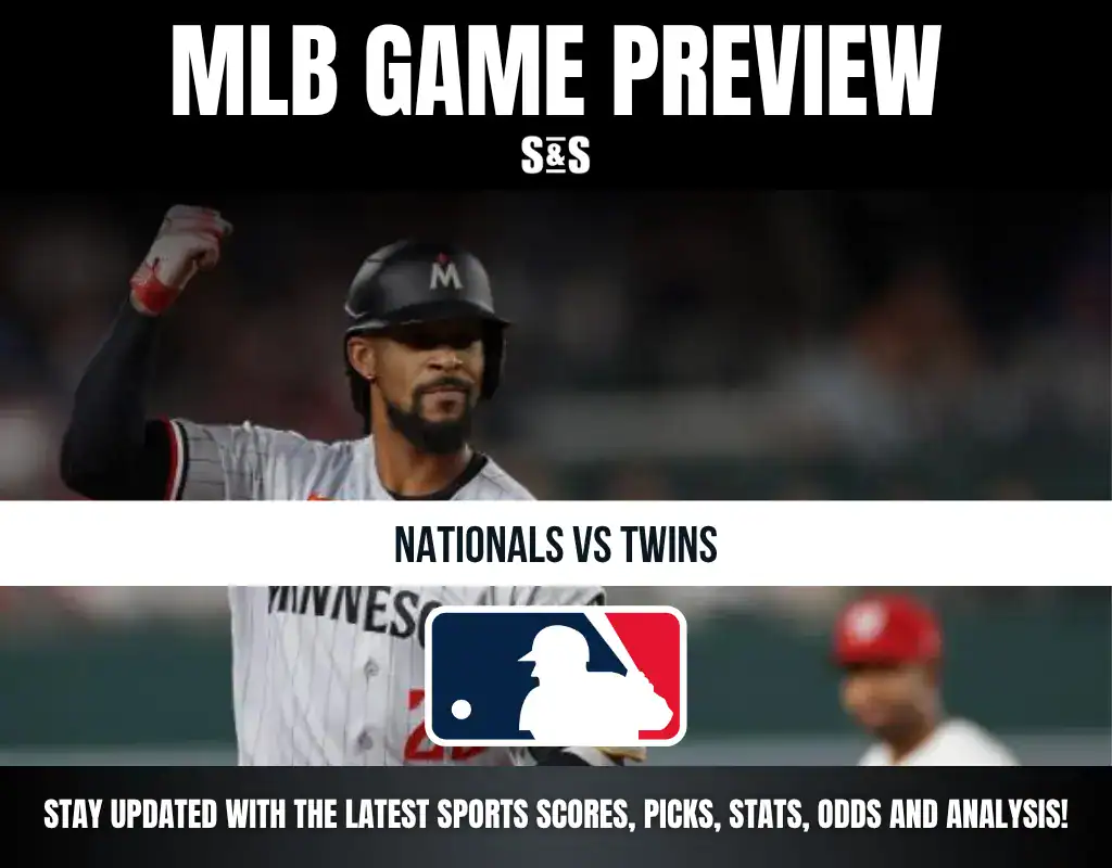 MLB Game Preview: Nationals vs Twins. Stay updated with the latest sports scores, picks, stats, odds, and analysis!