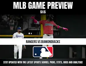 MLB Game Preview with a focus on the Rangers vs Diamondbacks matchup.