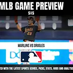 MLB Game Preview for Marlins vs. Orioles. Stay updated with the latest sports scores, picks, stats, odds, and analysis.