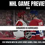 NHL Game Preview: Canadiens vs Hurricanes. Stay updated with the latest sports scores, picks, stats, odds, and analysis.