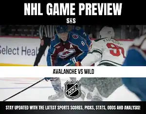 NHL Game Preview: Avalanche vs Wild, stay updated with the latest sports scores, picks, stats, odds and analysis.