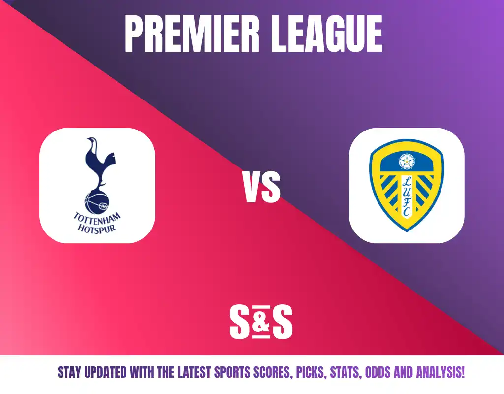 Premier League match between Tottenham Hotspur and Leeds United.