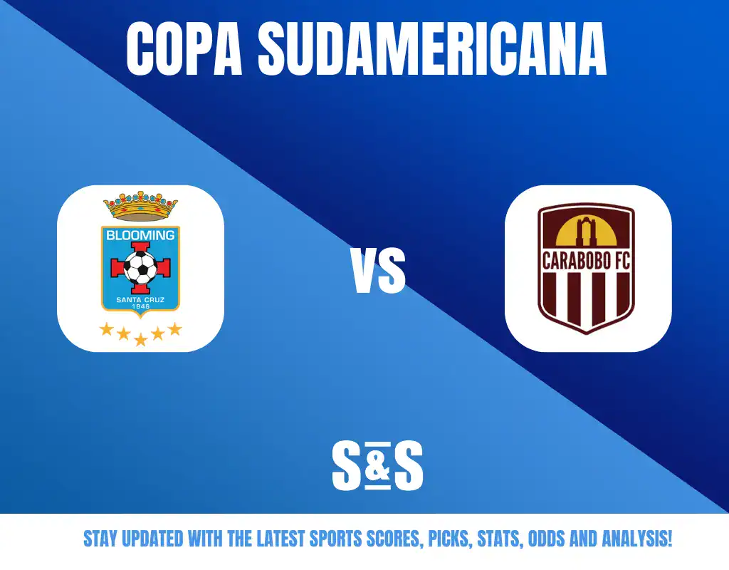 Copa Sudamericana match between Blooming and Carabobo FC.