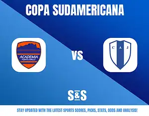Copa Sudamericana match between Academia Puerto Cabello and CAJ.