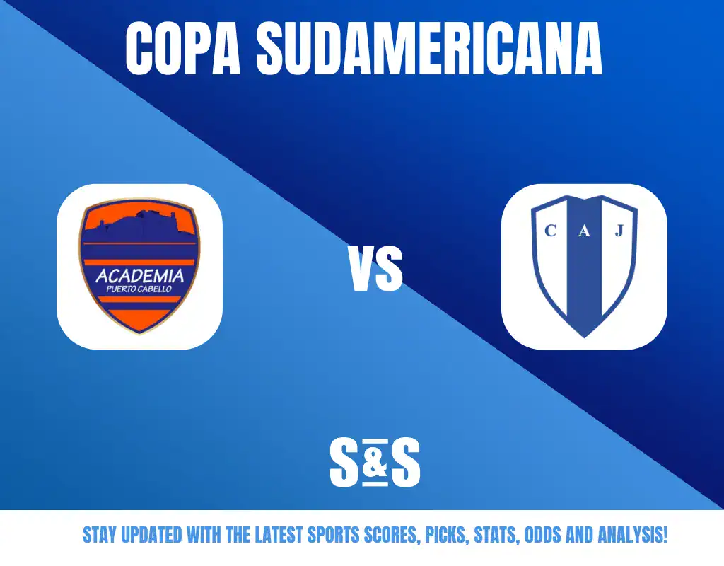 Copa Sudamericana match between Academia Puerto Cabello and CAJ.