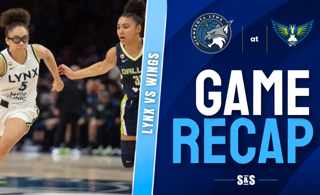 Game recap between the Minnesota Lynx and the Dallas Wings.