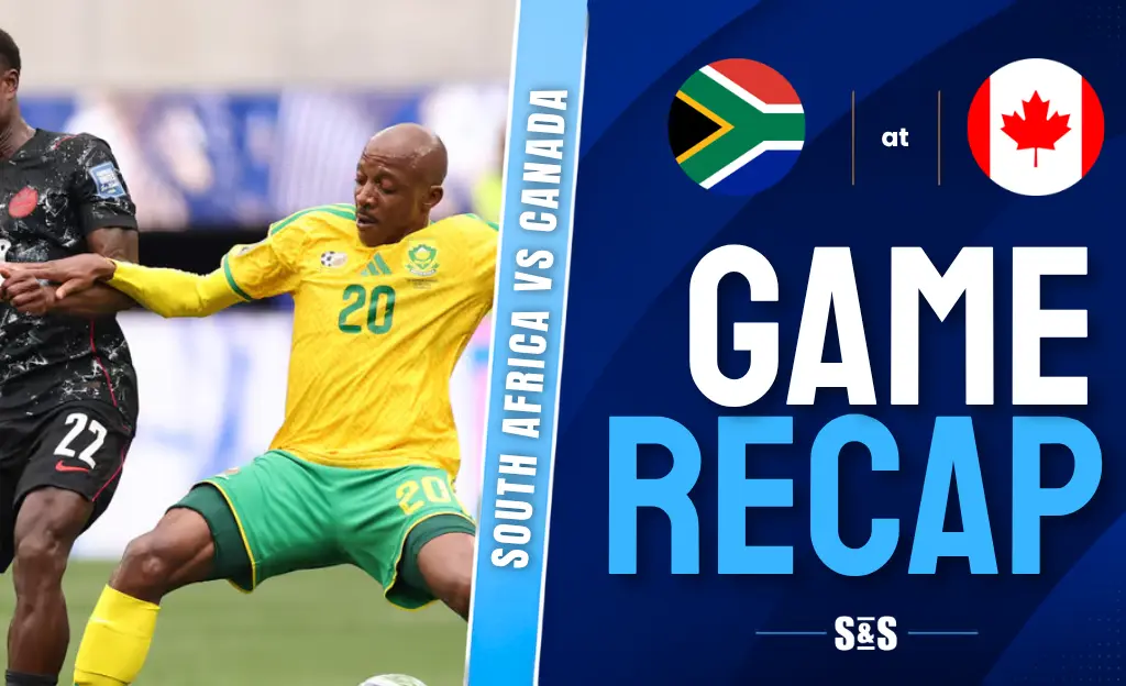 South Africa vs Canada game recap with players in action.
