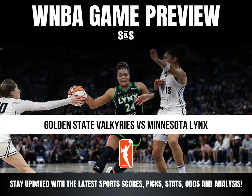 WNBA Game Preview featuring Golden State Valkyries vs Minnesota Lynx.