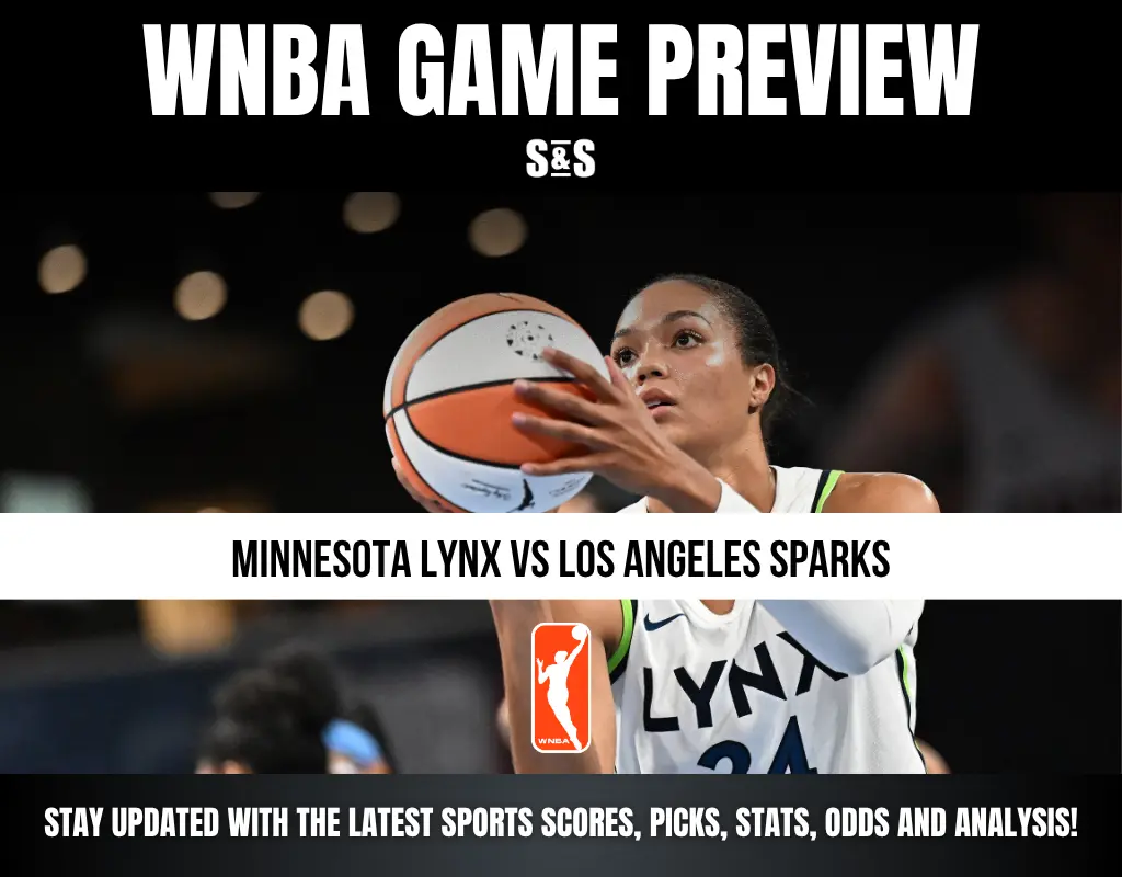 WNBA Game Preview featuring Minnesota Lynx vs Los Angeles Sparks. Stay updated with the latest sports scores, picks, stats, odds, and analysis.