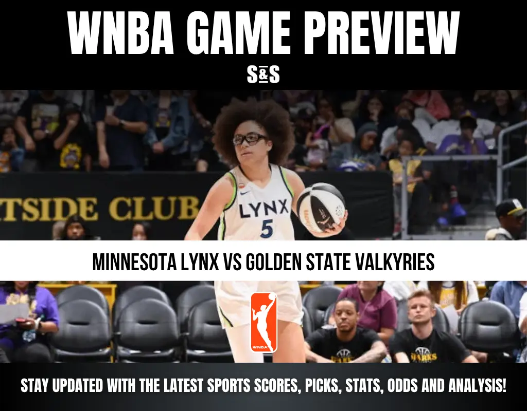 WNBA Game Preview: Minnesota Lynx vs Golden State Valkyries. Stay updated with the latest sports scores, picks, stats, odds, and analysis!