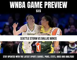 WNBA game preview featuring the Seattle Storm versus the Dallas Wings.