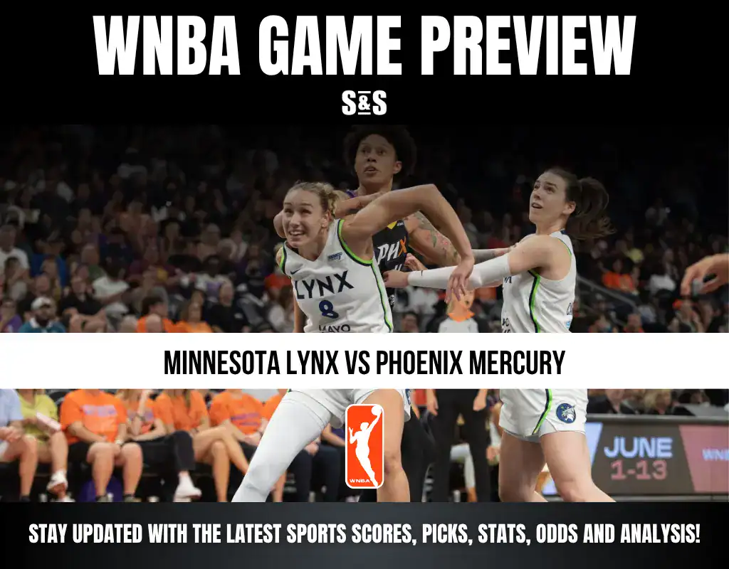 WNBA Game Preview featuring the Minnesota Lynx vs Phoenix Mercury.