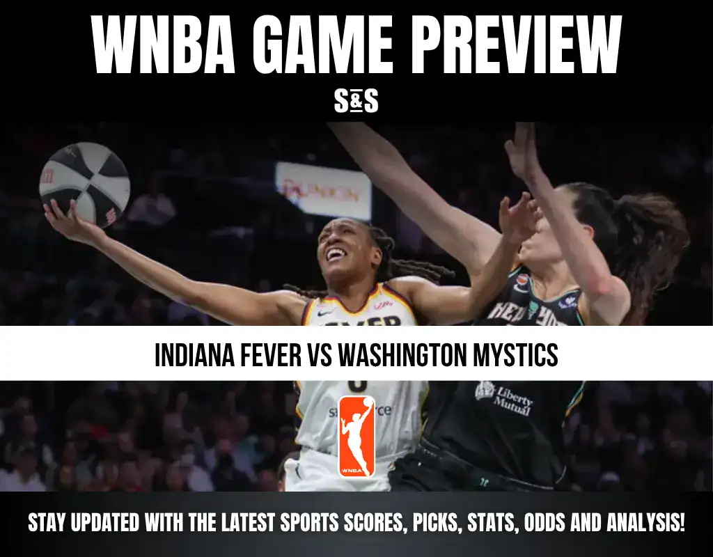 WNBA Game Preview featuring Indiana Fever vs Washington Mystics.