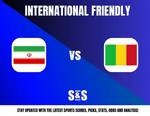International Friendly: Iran vs Mali. Stay updated with the latest sports scores, picks, stats, odds and analysis!