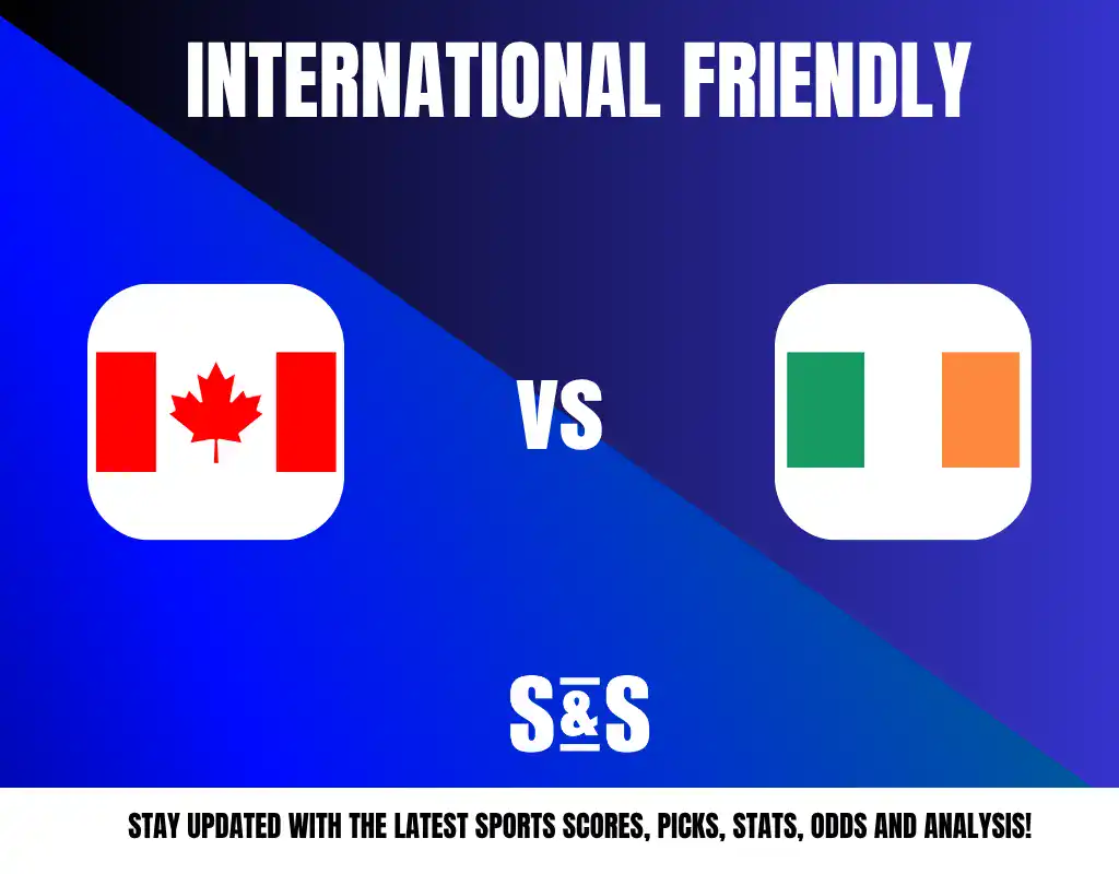 International Friendly match between Canada and Ireland.