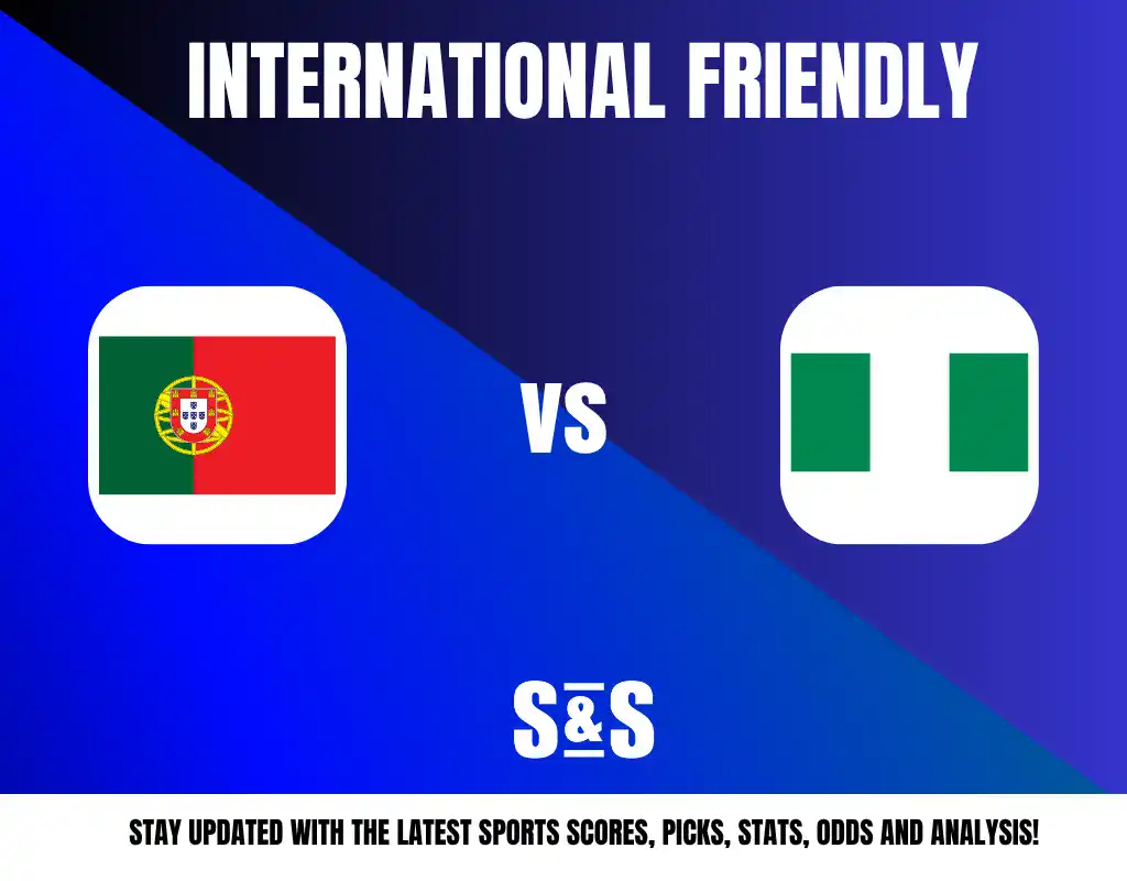 International Friendly between Portugal and Nigeria.