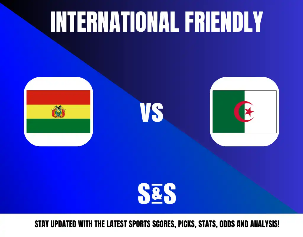 International Friendly match between Bolivia and Algeria.