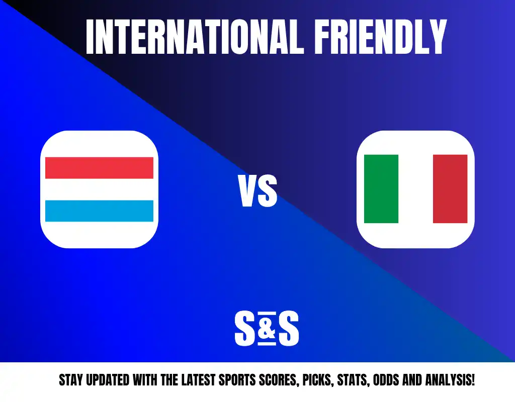 International Friendly: Luxembourg vs Italy.