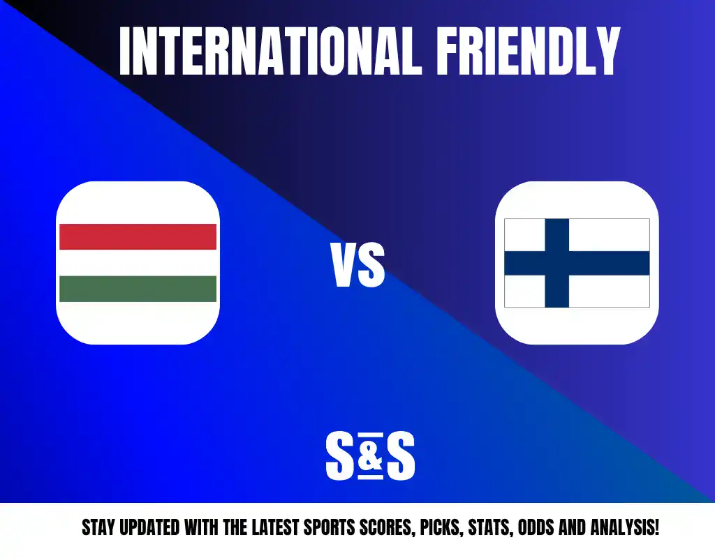 International Friendly match between Hungary and Finland.