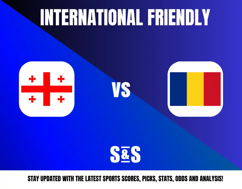 International Friendly between Georgia and Romania.