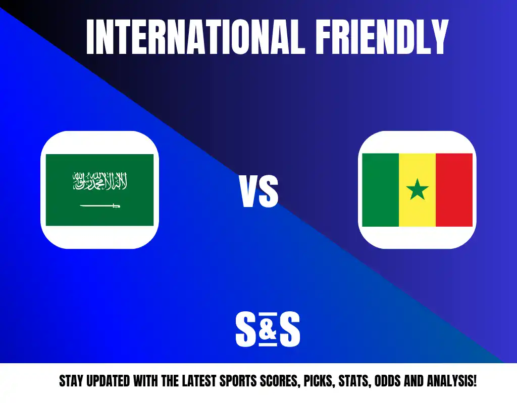 International Friendly match between Saudi Arabia and Senegal.
