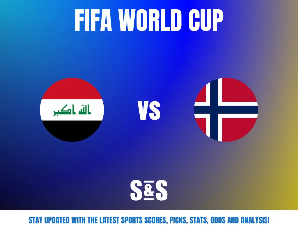 FIFA WORLD CUP: Iraq vs Norway. Stay updated with the latest sports scores, picks, stats, odds, and analysis!