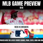 MLB Game Preview: Reds vs Brewers. Stay updated with the latest sports scores, picks, stats, odds, and analysis.