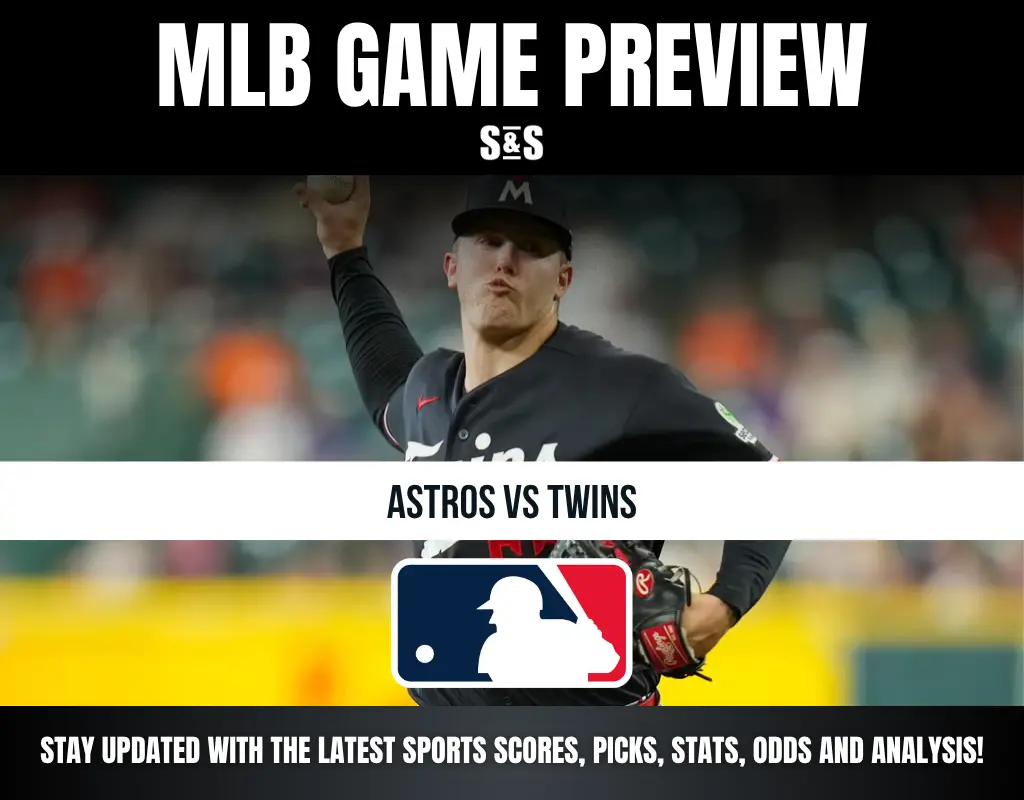MLB Game Preview: Astros vs Twins. Stay updated with the latest sports scores, picks, stats, odds, and analysis.