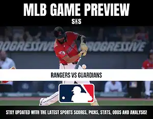 MLB Game Preview: Rangers vs Guardians. Stay updated with the latest sports scores, picks, stats, odds, and analysis.