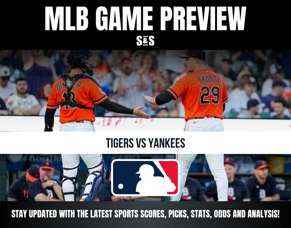 MLB Game Preview - Tigers vs Yankees - Stay updated with the latest sports scores, picks, stats, odds, and analysis!