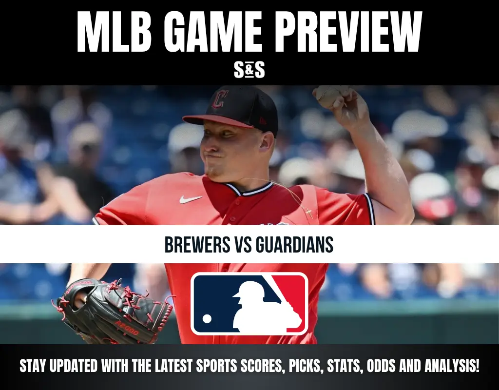 MLB Game Preview featuring Brewers vs Guardians.