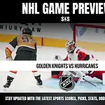 NHL Game Preview: Golden Knights vs Hurricanes. Stay updated with the latest sports scores, picks, stats, odds and analysis.