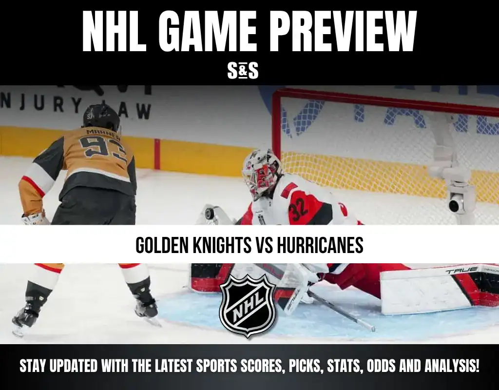 NHL Game Preview: Golden Knights vs Hurricanes. Stay updated with the latest sports scores, picks, stats, odds and analysis.
