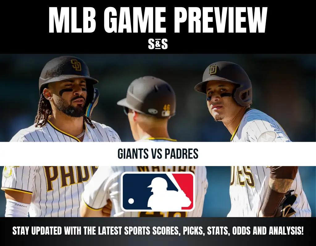 MLB Game Preview: Giants vs Padres. Stay updated with the latest sports scores, picks, stats, odds, and analysis!