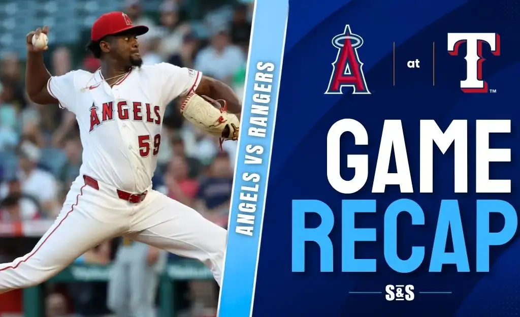 Los Angeles Angels vs Texas Rangers Recap