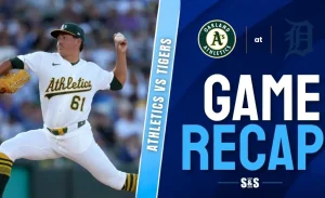 Oakland Athletics vs Detroit Tigers Recap