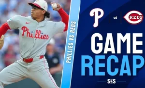 Philadelphia Phillies vs Cincinnati Reds Recap