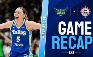 Recap Dallas Wings vs Connecticut Sun