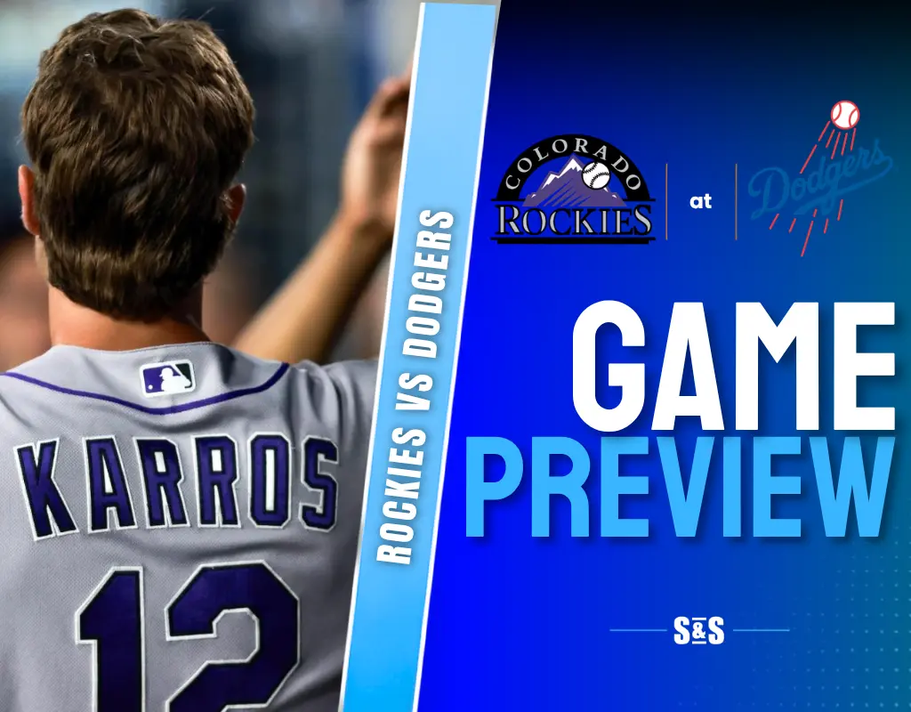 Colorado Rockies vs Los Angeles Dodgers game preview.