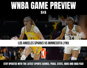 WNBA game preview featuring Los Angeles Sparks vs Minnesota Lynx.
