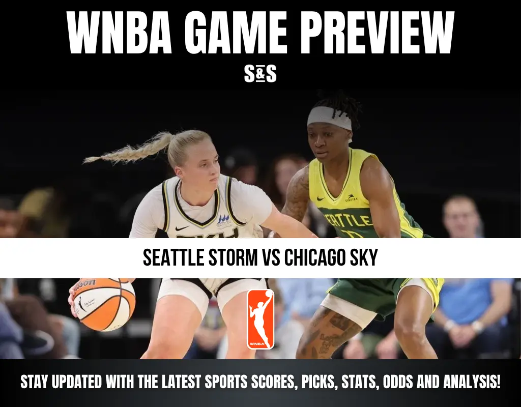 WNBA Game Preview: Seattle Storm vs Chicago Sky. Stay updated with the latest sports scores, picks, stats, odds, and analysis!