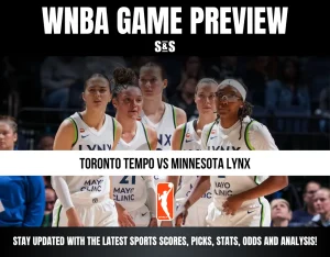 WNBA Game Preview: Toronto Tempo vs Minnesota Lynx. Stay updated with the latest sports scores, picks, stats, odds and analysis!