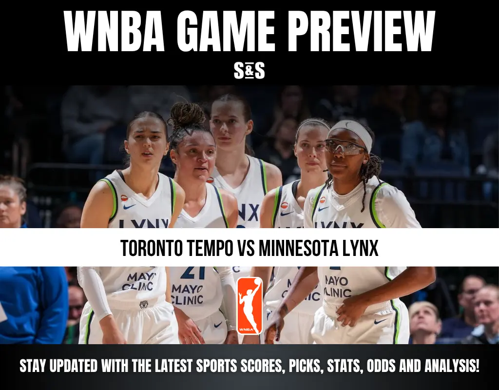 WNBA Game Preview: Toronto Tempo vs Minnesota Lynx. Stay updated with the latest sports scores, picks, stats, odds and analysis!