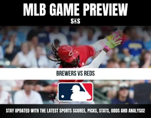 MLB Game Preview with the Brewers vs Reds matchup.