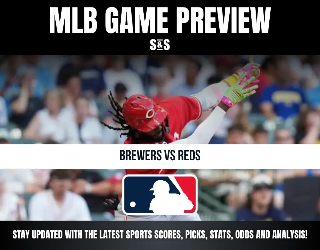 MLB Game Preview with the Brewers vs Reds matchup.