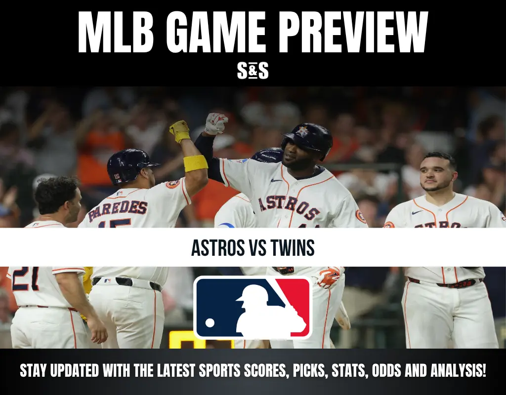 MLB Game Preview: Astros vs Twins - Stay updated with the latest sports scores, picks, stats, odds, and analysis.