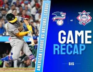 American League vs National League game recap.